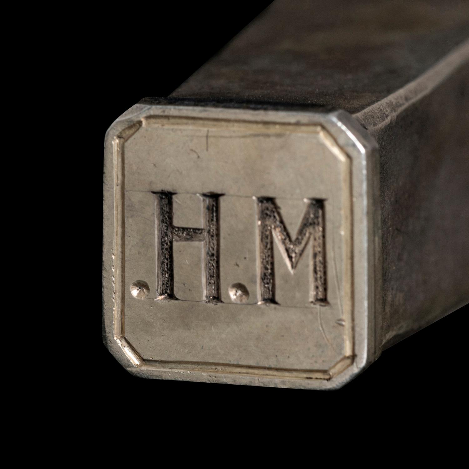 'Ares' Silver Seal with Pedestal Base, c. 1900