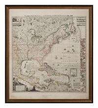 POPPLE, Henry (d.1743). A Map of the British Empire in America with the French and Spanish Settlements adjacent therto . London, ca 1734.