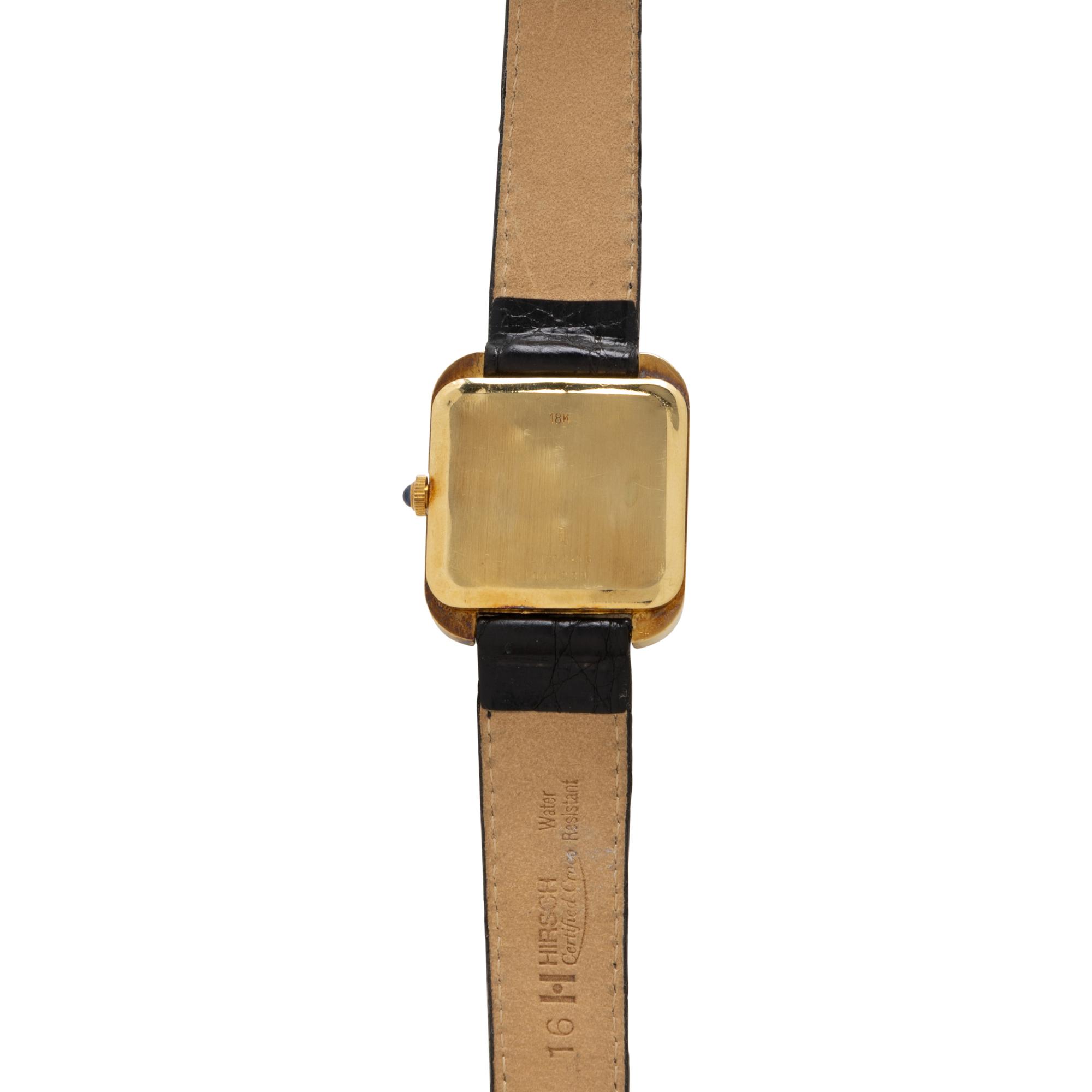 CORUM, YELLOW GOLD WATCH