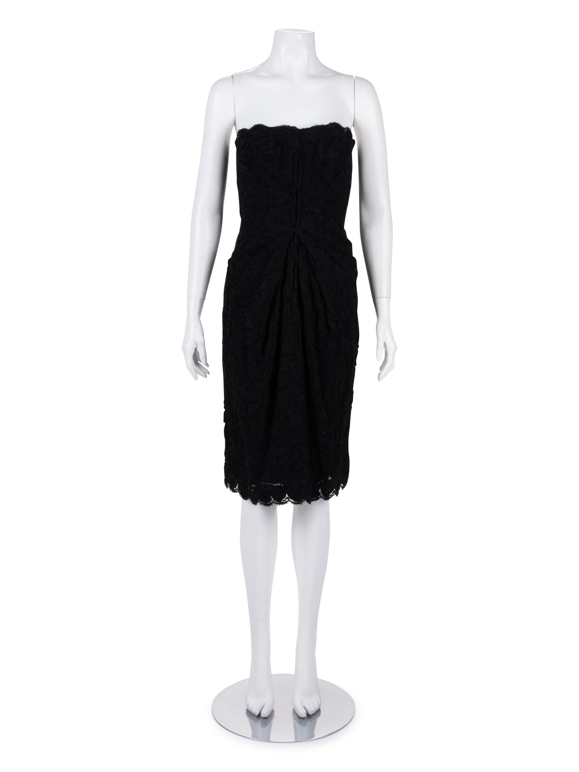 Balenciaga Couture Lace Strapless Dress, 1960s
