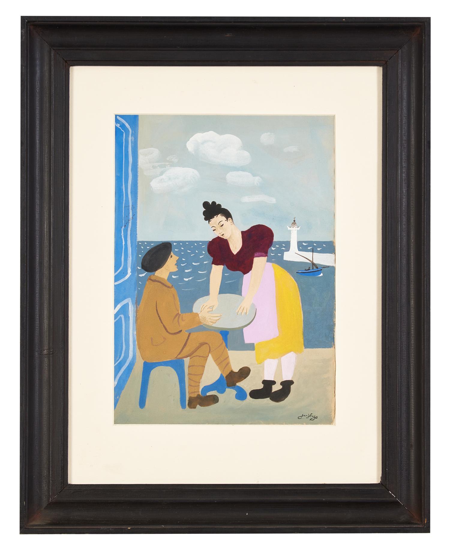 Terrasse de Café à Sète , 1939