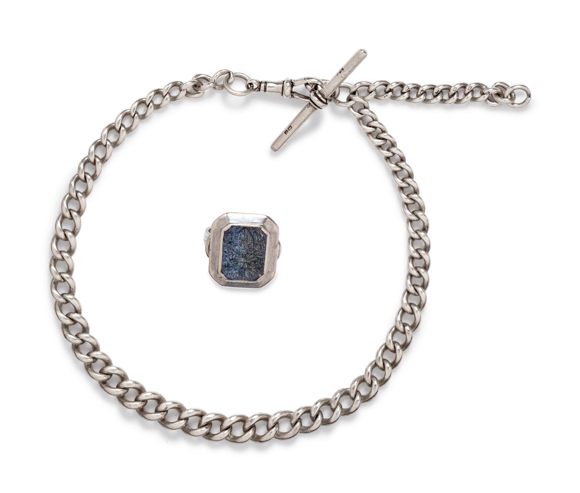 A Collection of Silver Jewelry,