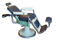 An Emil J Paidar Barber Shop Chair 29" W x 57" D x 40" H — United States, Circa 1920