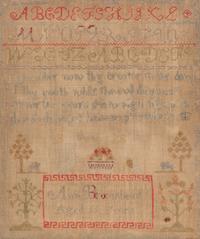 Four English Needlepoint Samplers
