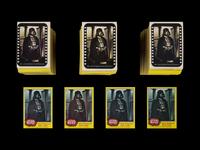A Collection of Ten Yellow 1977 Topps Star Wars Series Three Near Sets With Stickers (65/66 Cards, 11 Stickers Per Set)