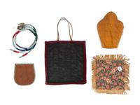 Plateau Beaded Pouches, Flat Bags, and Wall Hangings