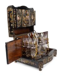 A Napoleon III Mother-of-Pearl Inlaid Cave a Liqueur — LATE 19TH CENTURY