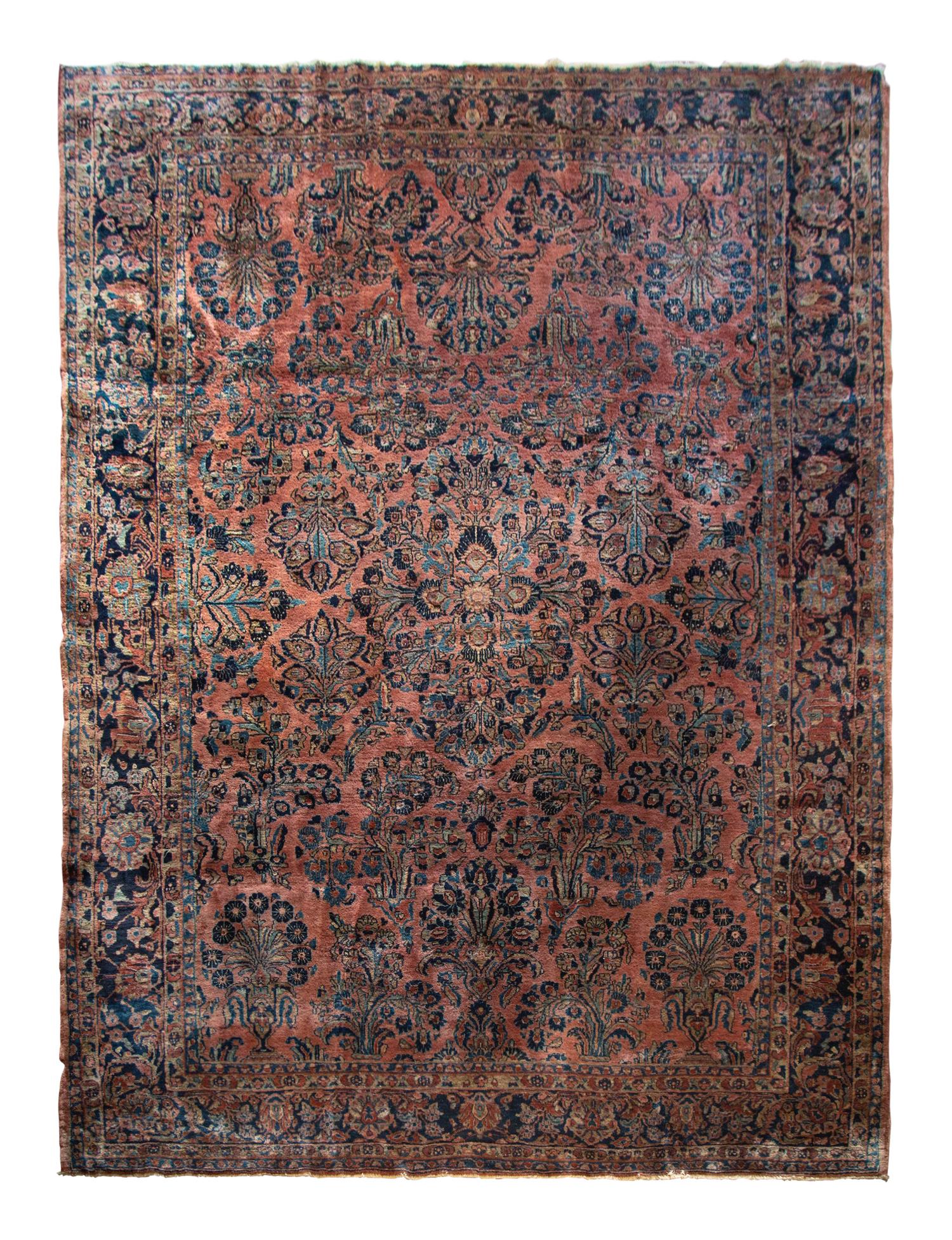 A Sarouk Wool Rug — 20TH CENTURY