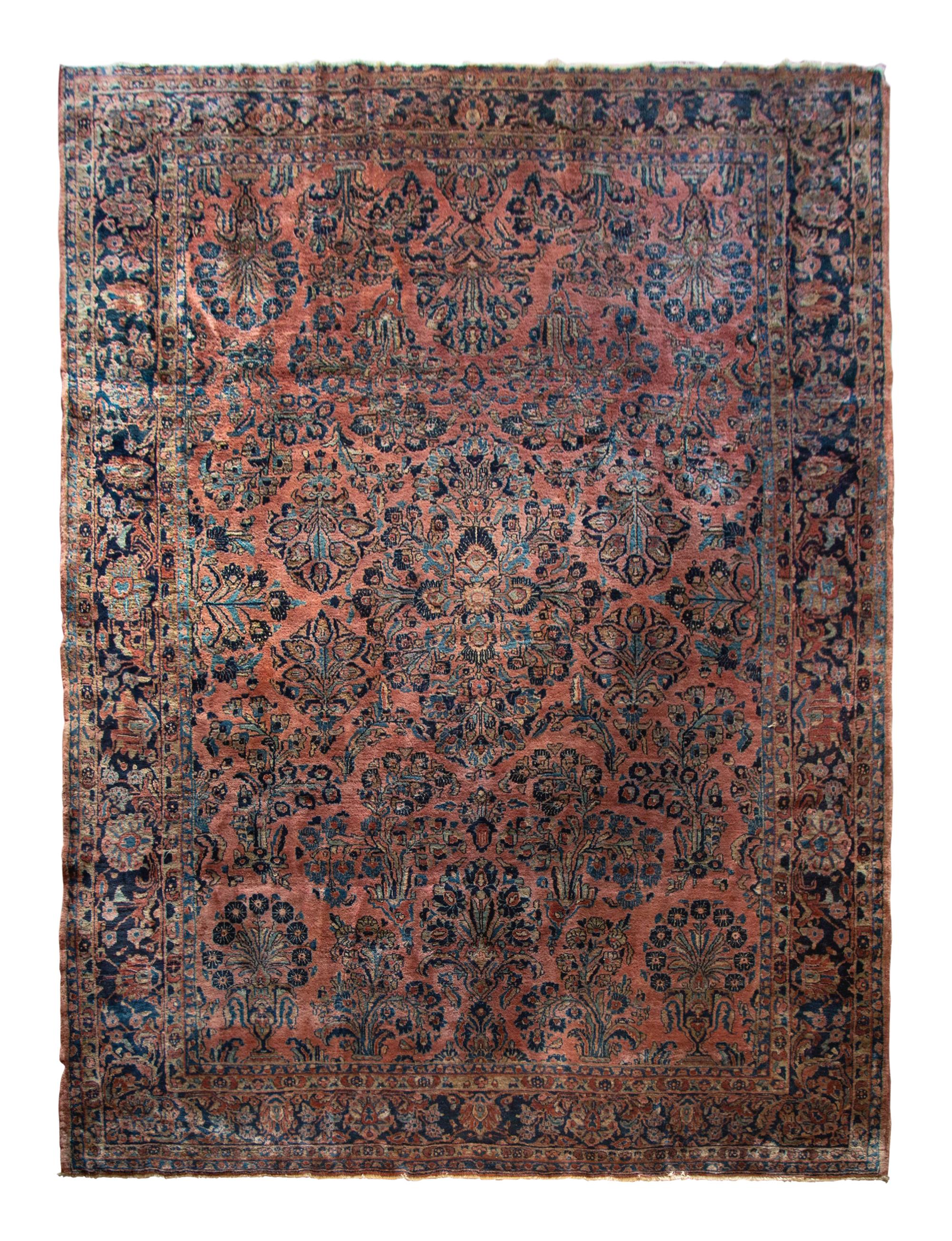 A Sarouk Wool Rug — 20TH CENTURY