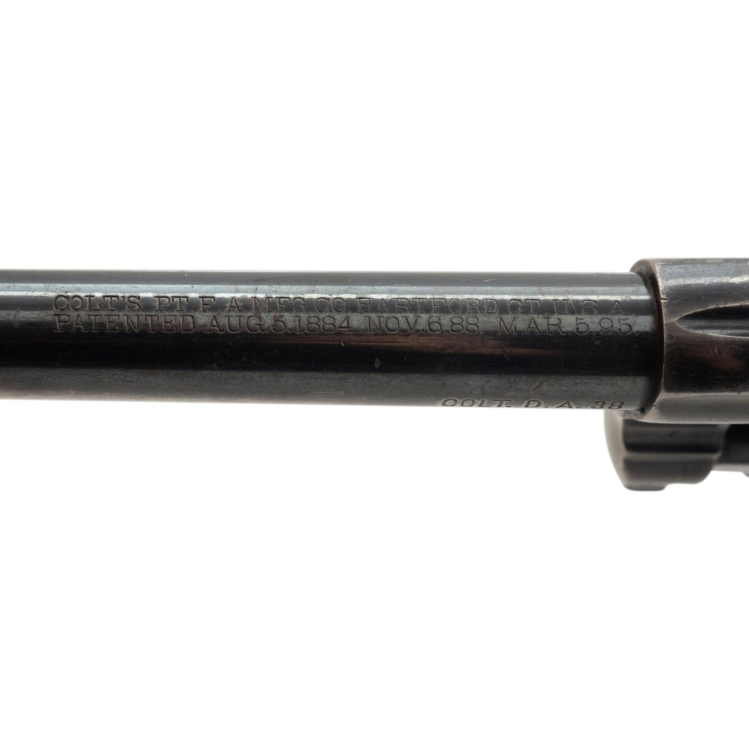 ** US Model 1903 Colt New Army & Navy Revolver with Holster