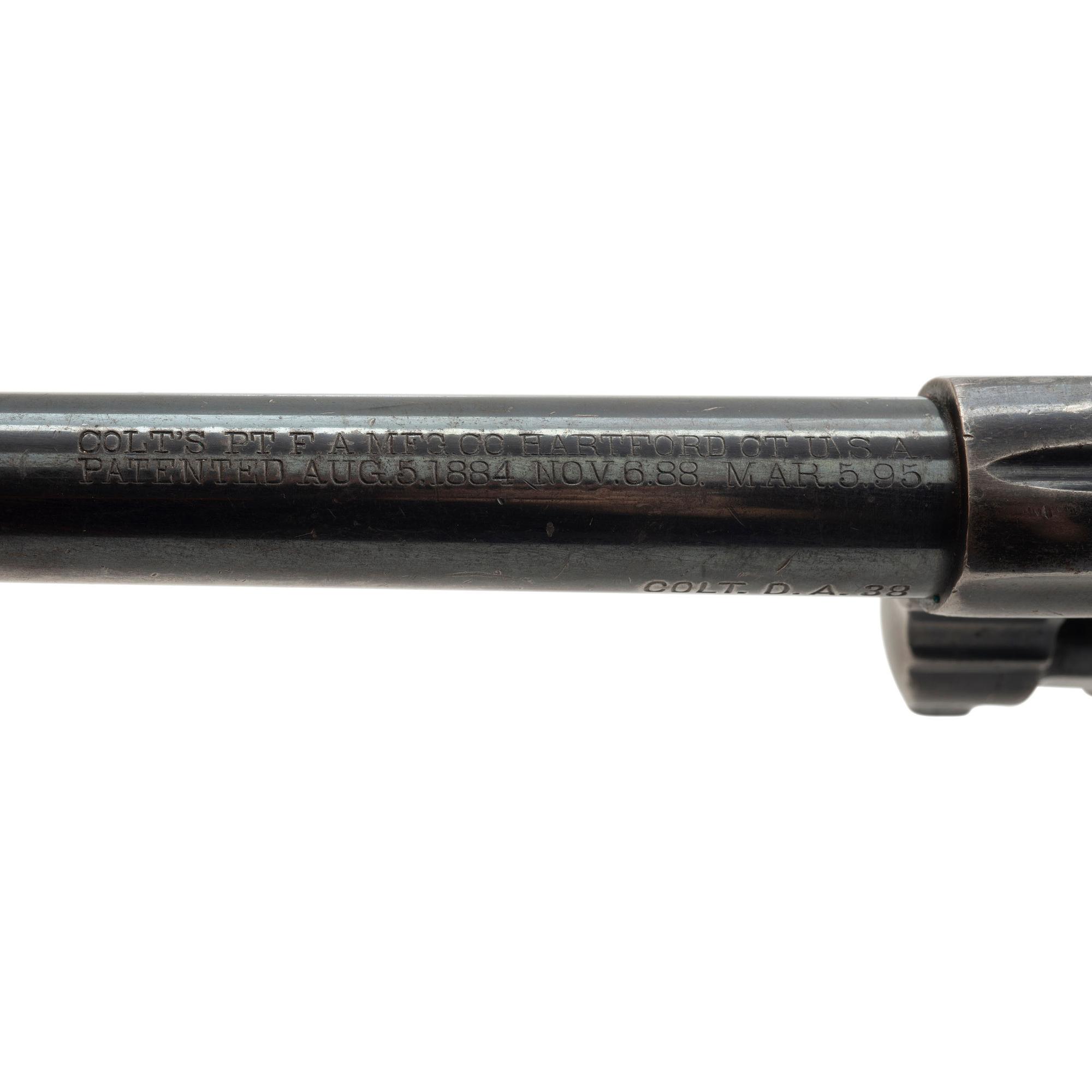** US Model 1903 Colt New Army & Navy Revolver with Holster