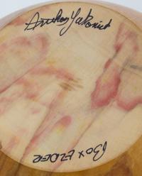 Anthony Yakonick, USA, c. 2000, a hand turned wood vessel