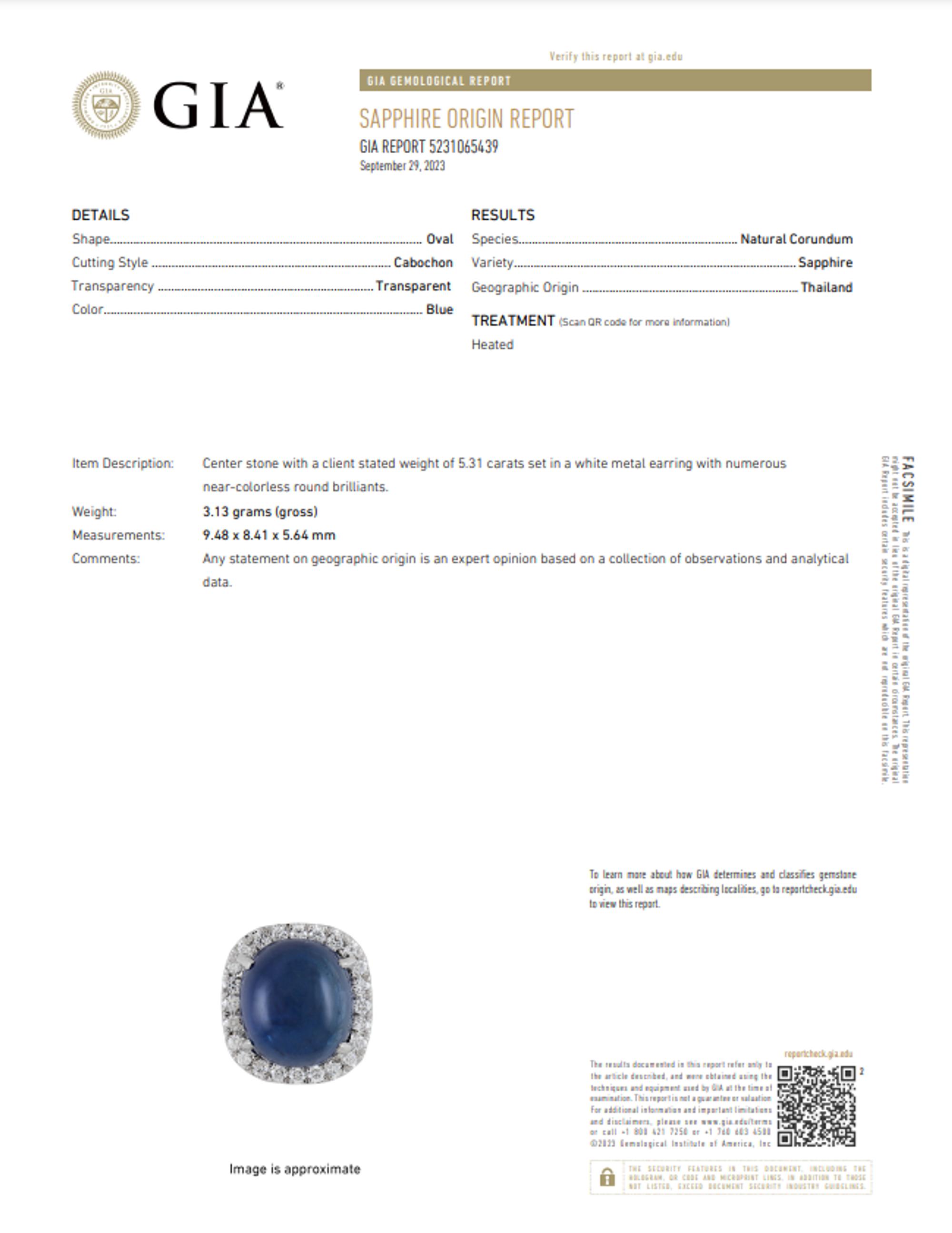 RUBY, SAPPHIRE, AND DIAMOND STUD EARRINGS