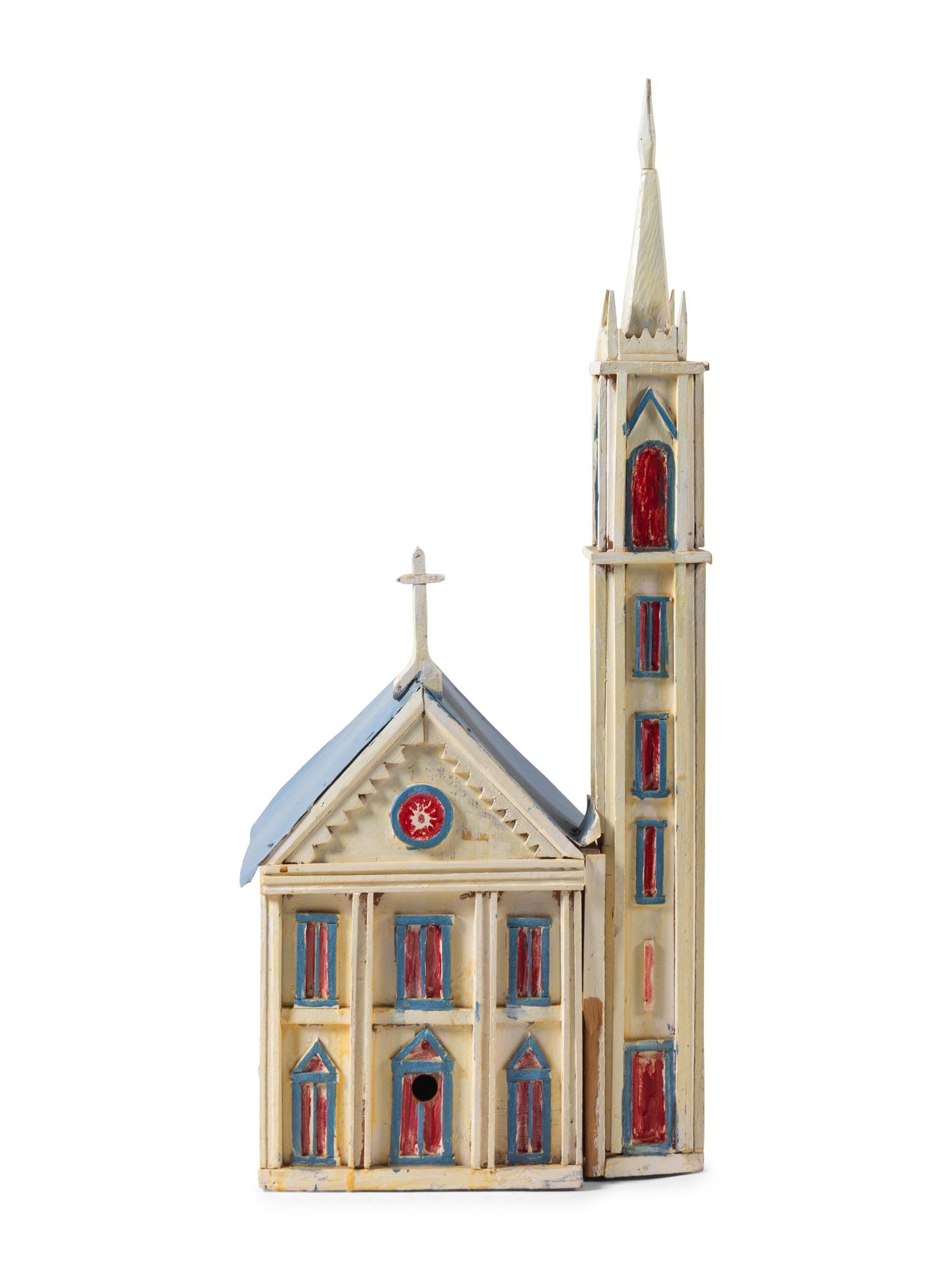 Untitled (Birdhouse Cathederal)