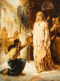 Heva Coomans, (Belgian, fl. 1883-1890), Woman in Supplication