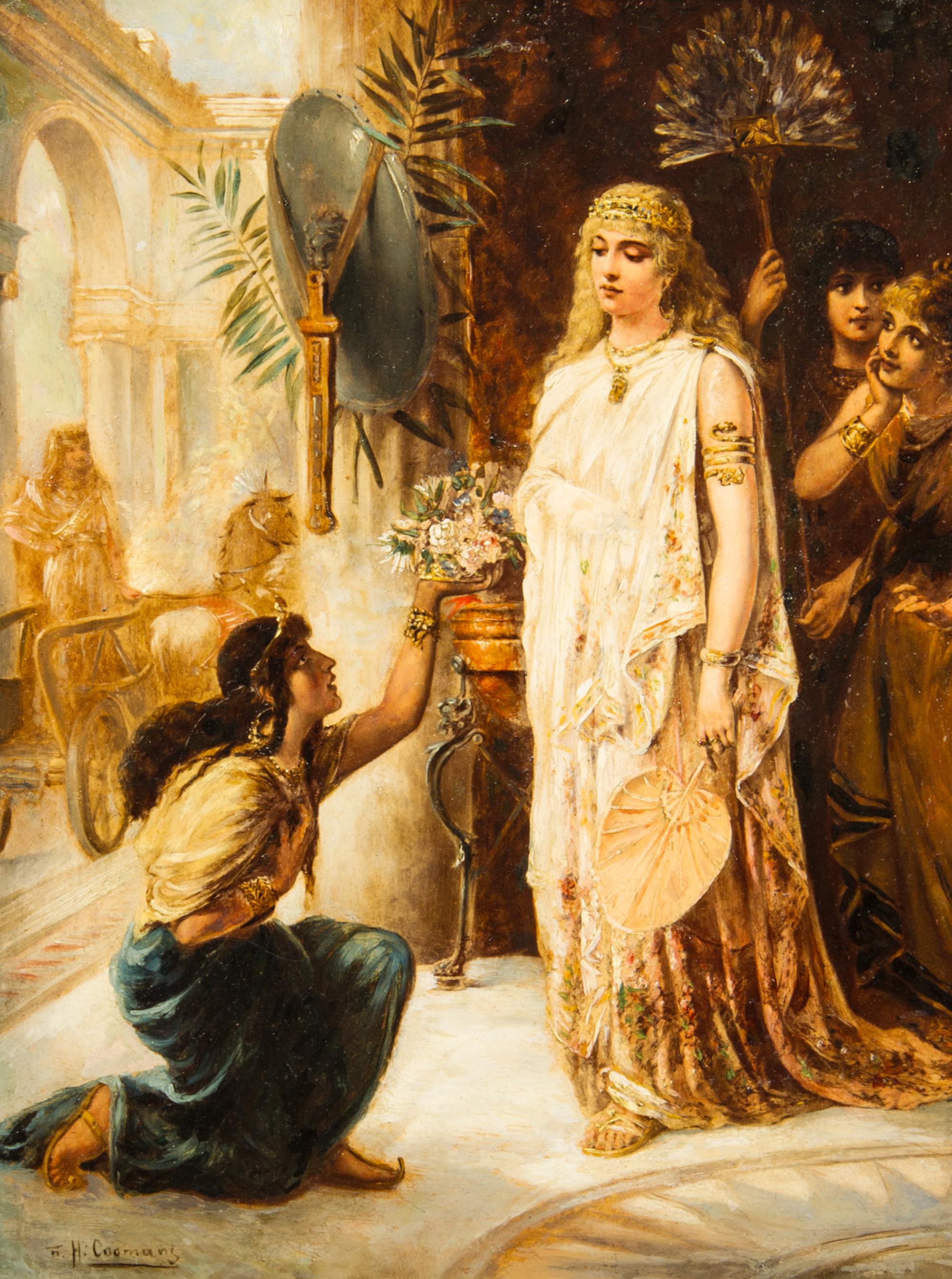 Heva Coomans, (Belgian, fl. 1883-1890), Woman in Supplication