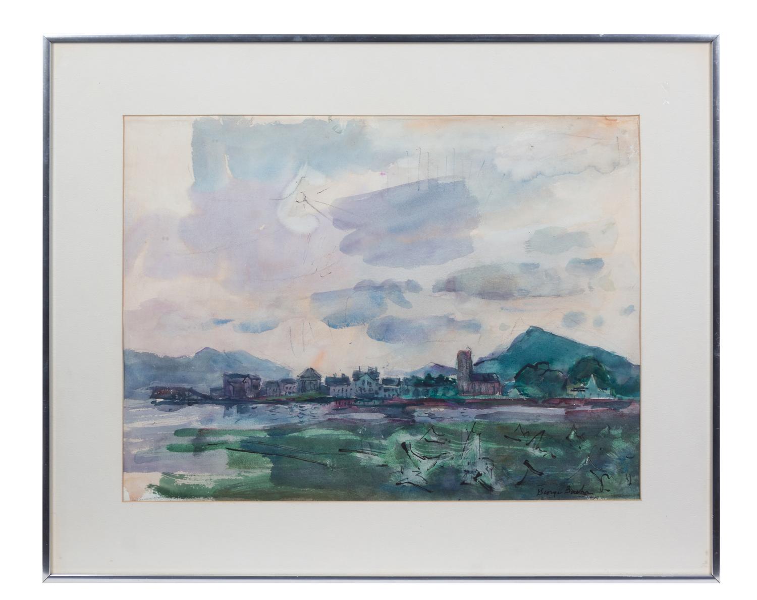 George Frederick Buehr (American, 1905-1983) Landscape with…