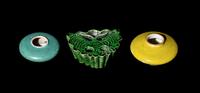 Three Chinese Porcelain Scholar's Objects