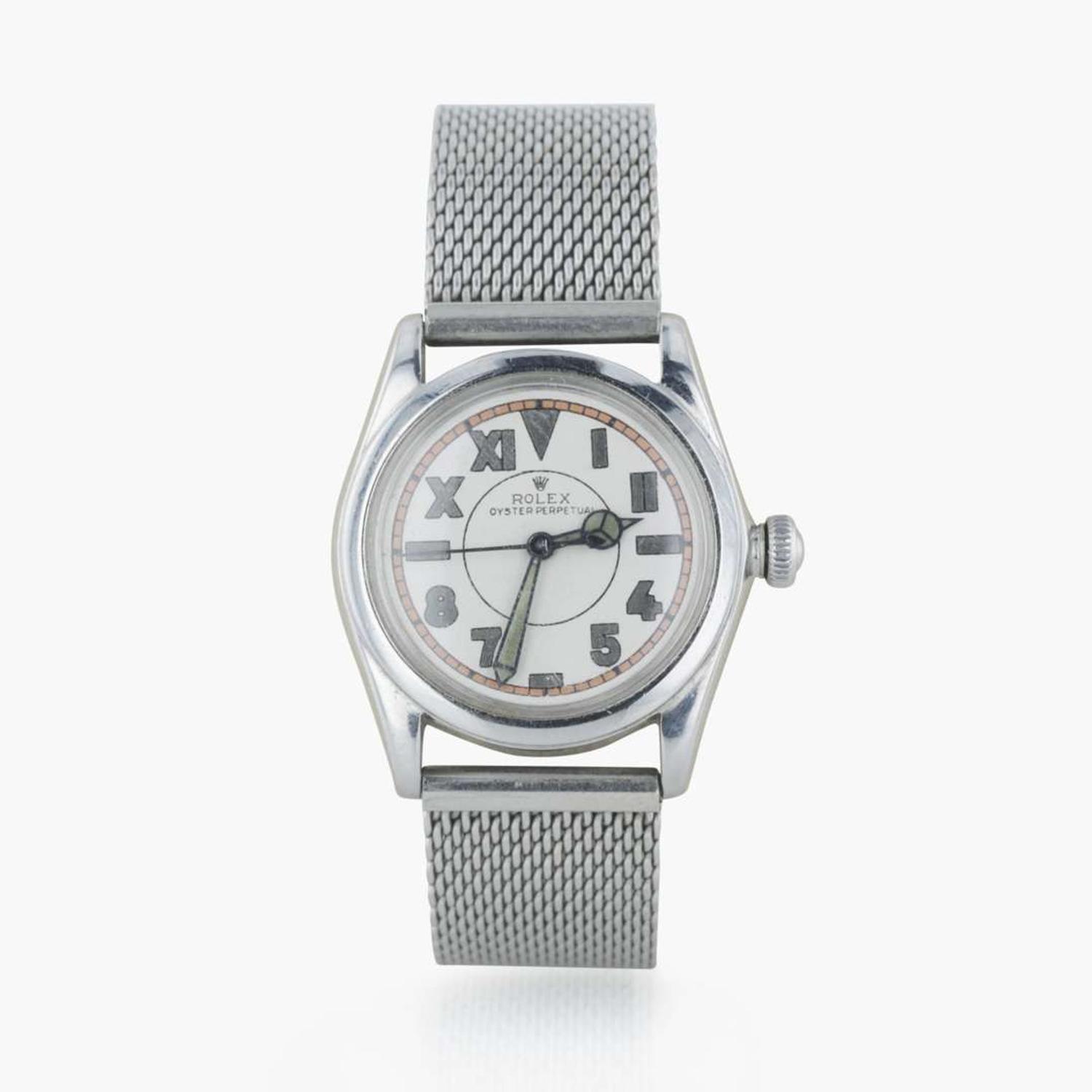 A vintage Oyster Perpetual watch. Rolex