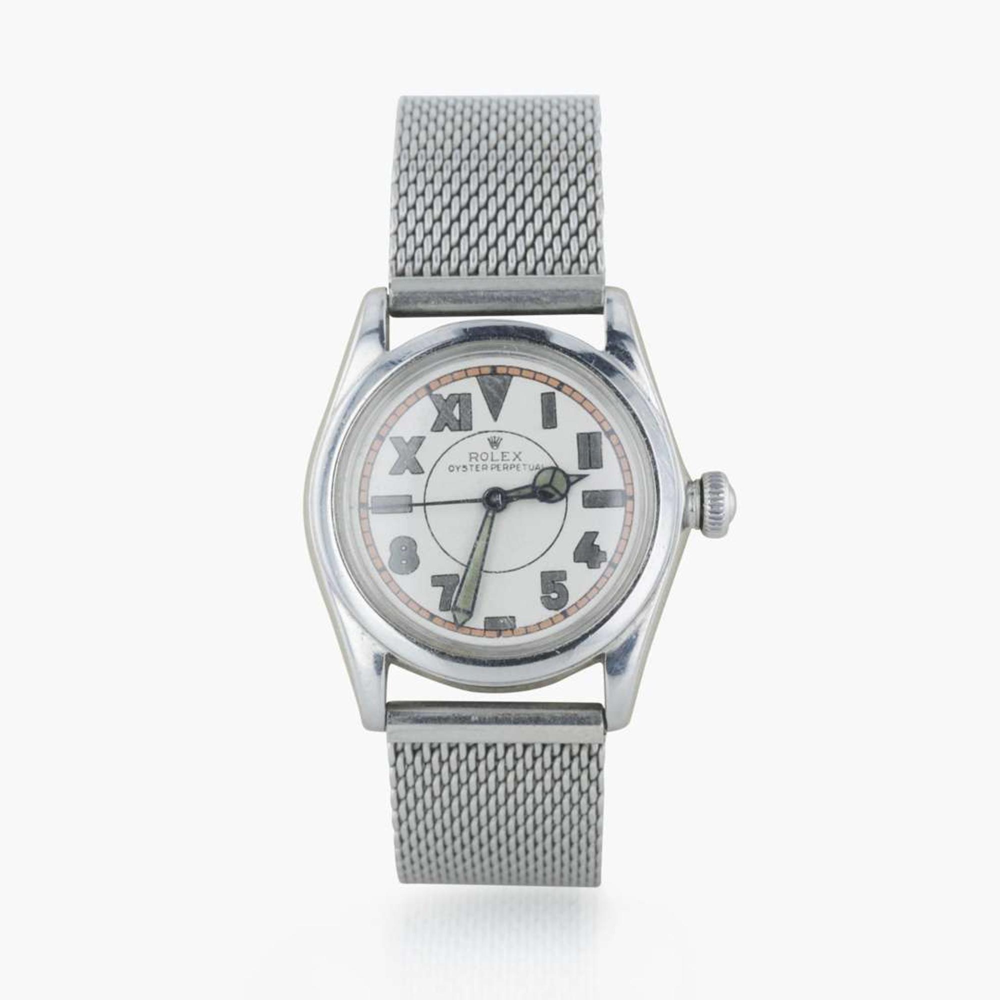 A vintage Oyster Perpetual watch. Rolex