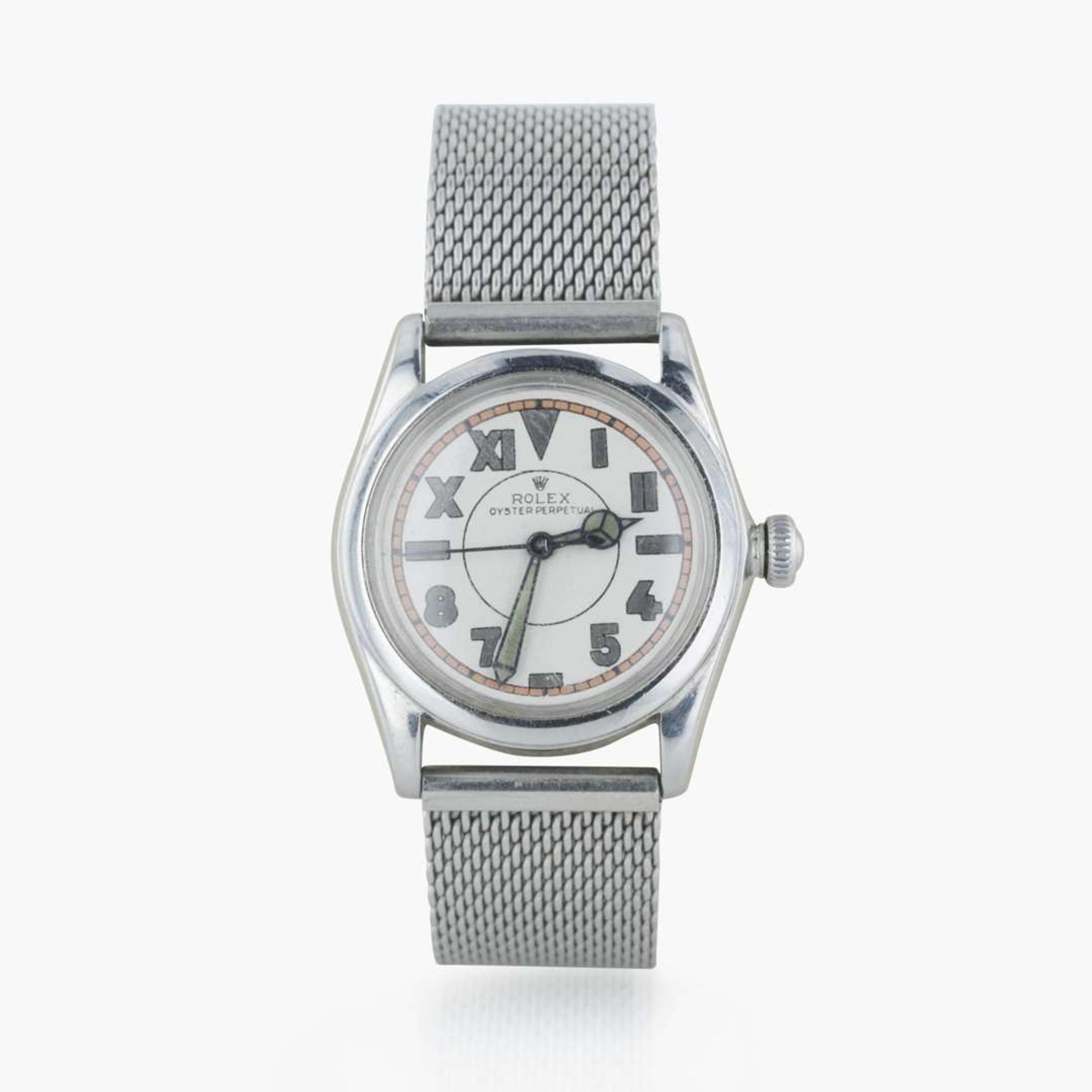 A vintage Oyster Perpetual watch. Rolex