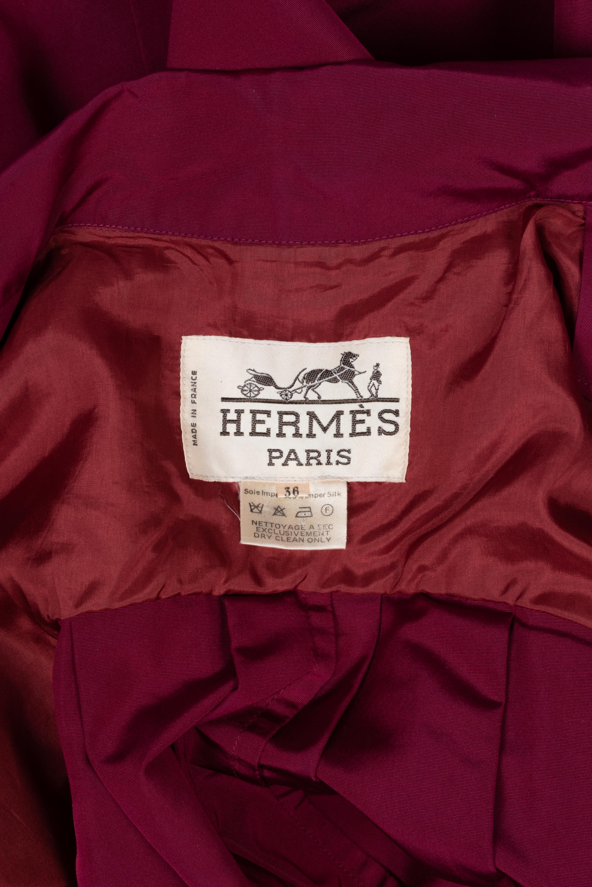 Hermès Coat, 1980s