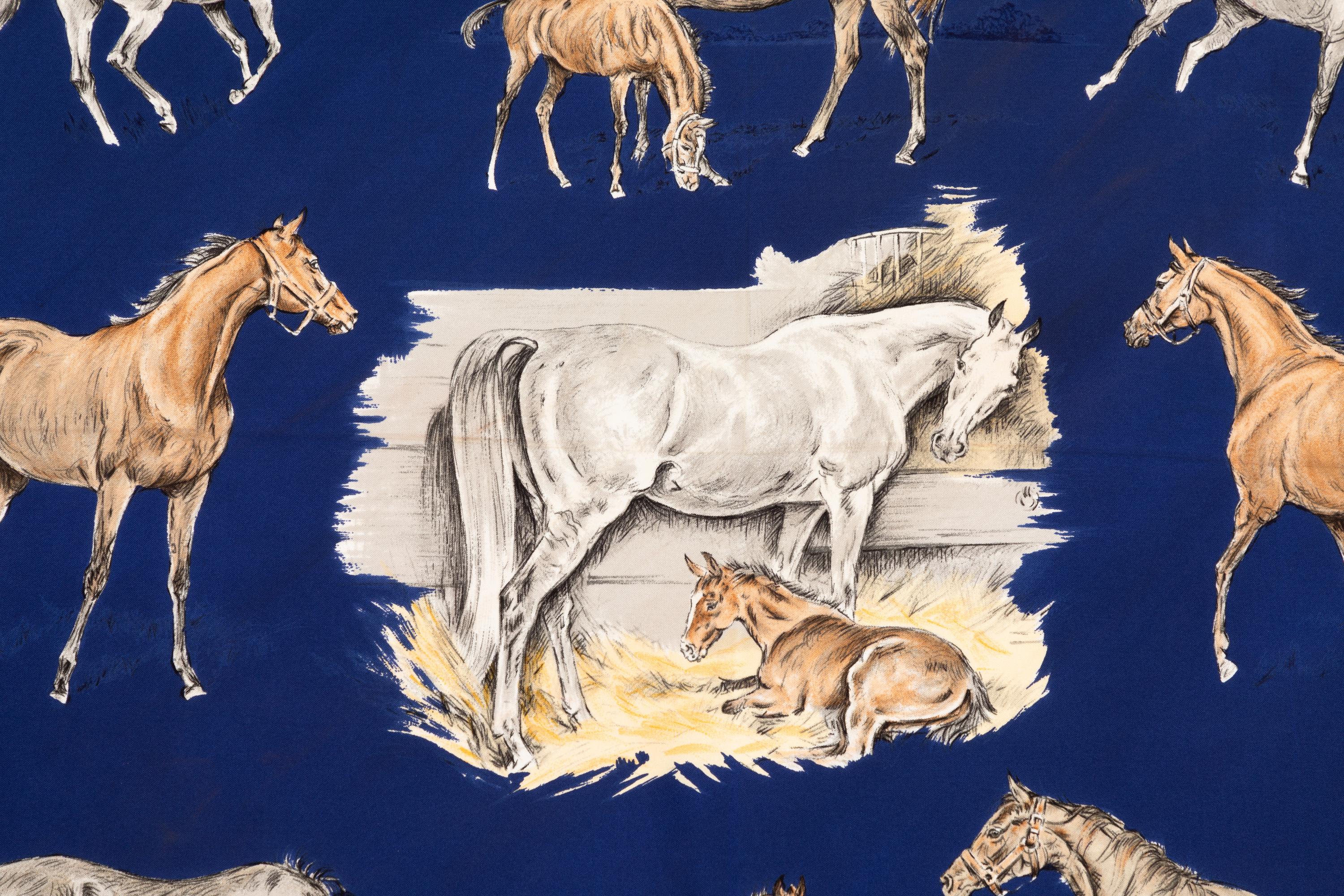 Hermès 90cm Silk Scarf