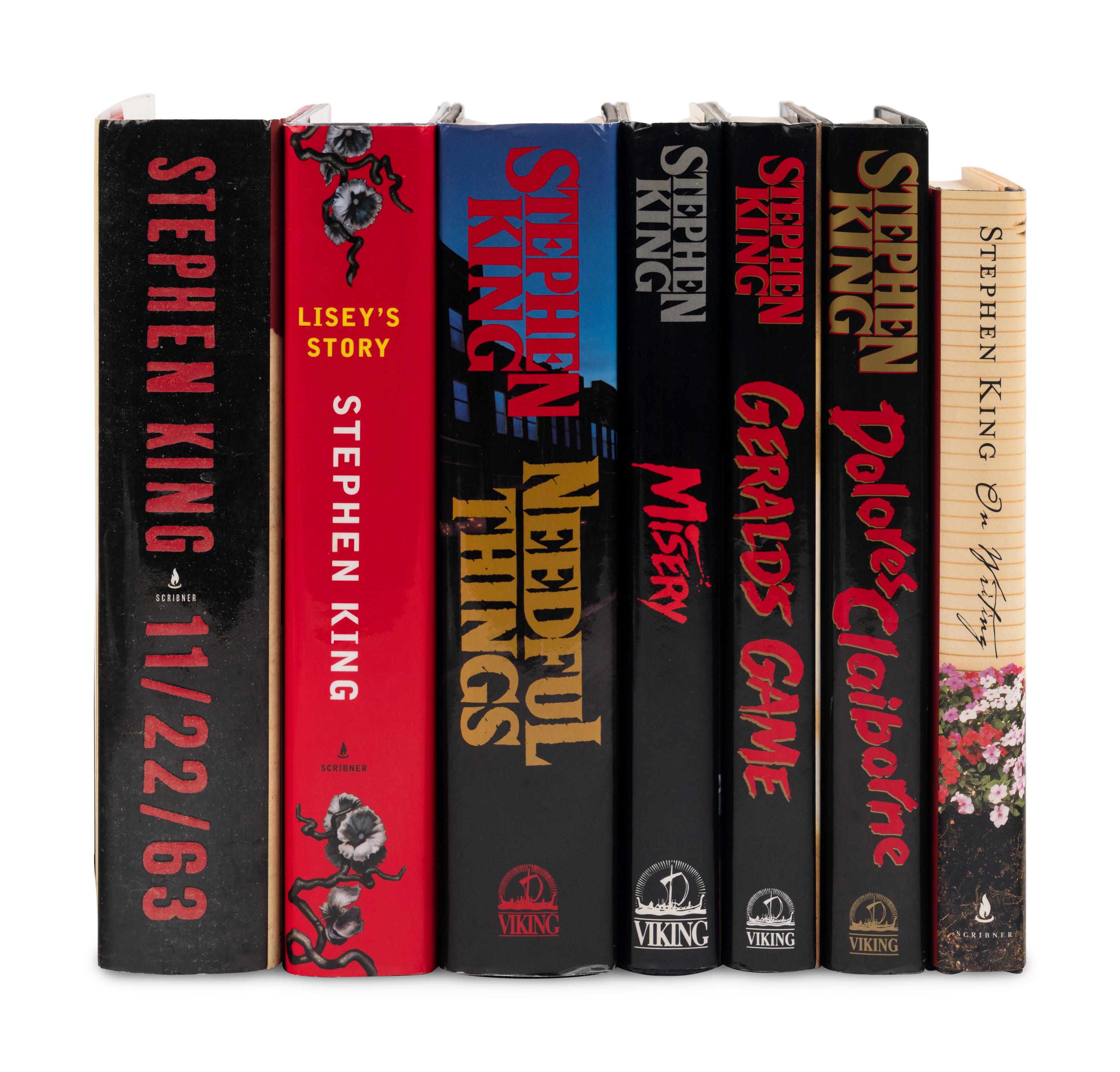 KING, Stephen (b. 1947). A group of 7 FIRST EDITIONS, comprising: