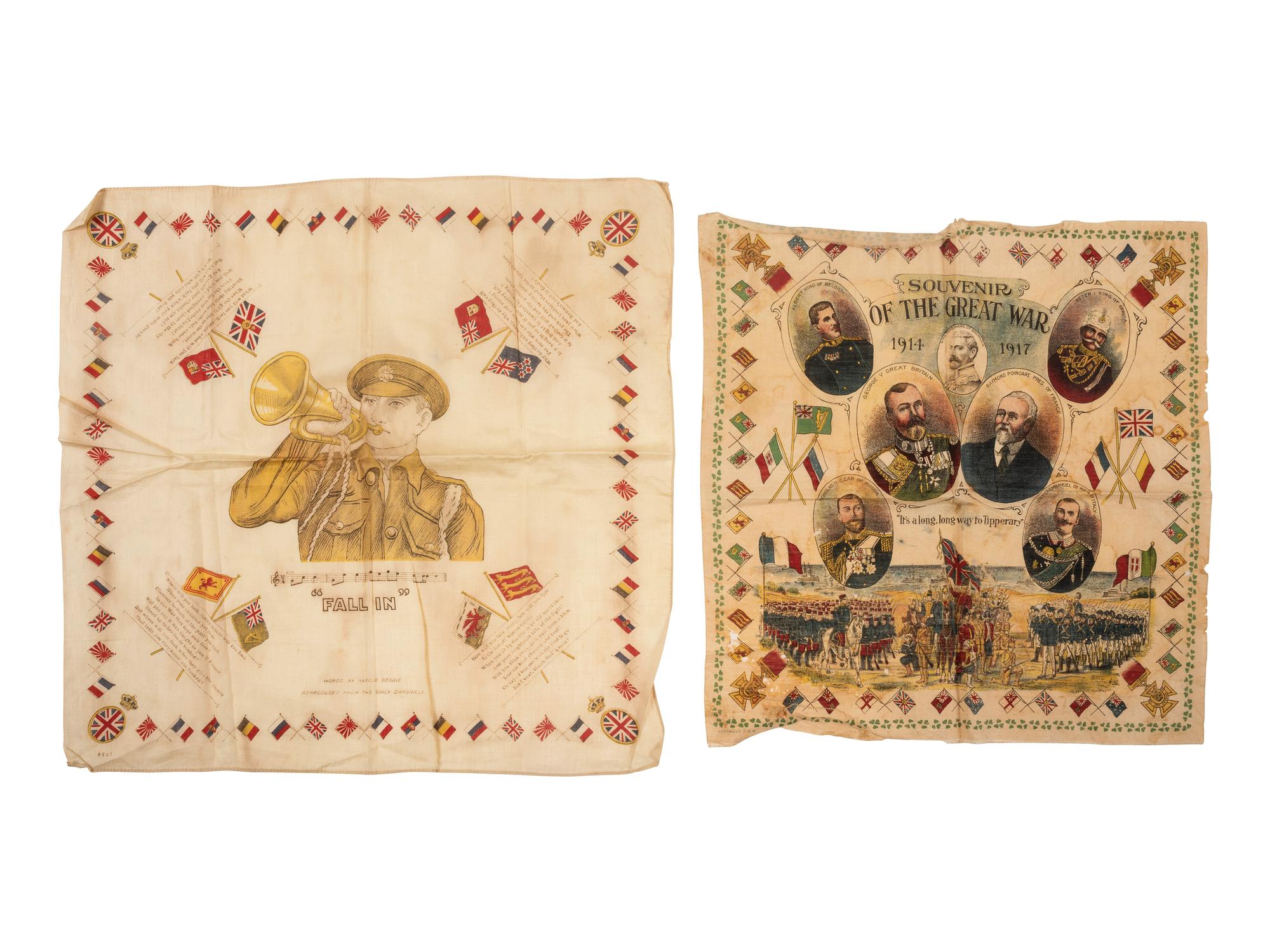 [WORLD WAR I]. A group of ephemera related to World War I.