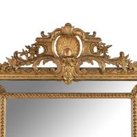 A Napoleon III Giltwood Mirror