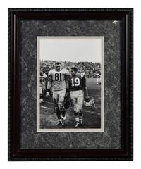 A Group of Nine Early Years of the Chicago Bears Photographs Formerly Displayed at Mike Ditka’s Restaurant.