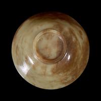 A Chinese Yellowish Jade Bowl 黃玉盌一件