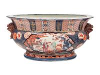 An Imari Porcelain Jardinière