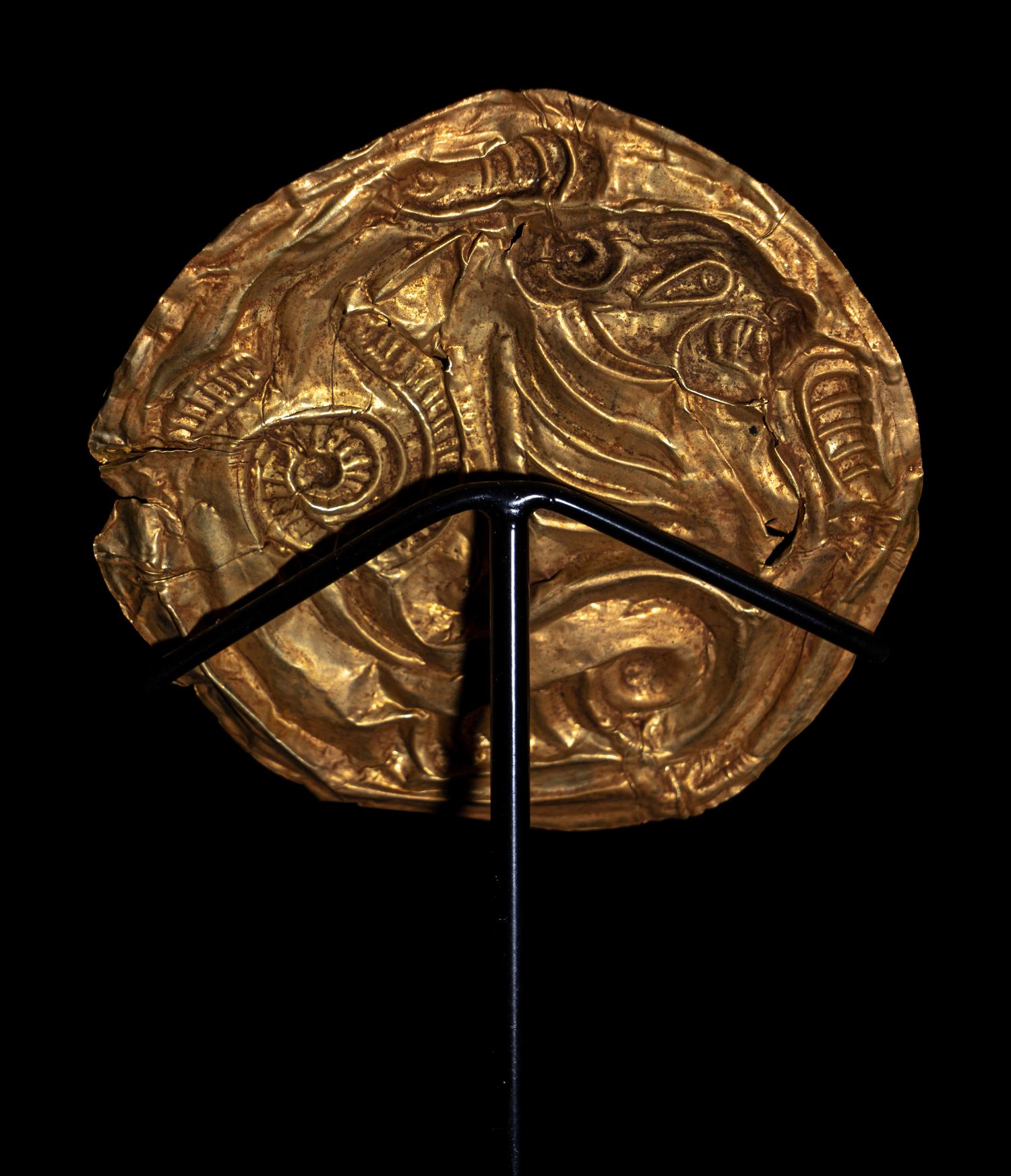 A Near Eastern Gold Applique