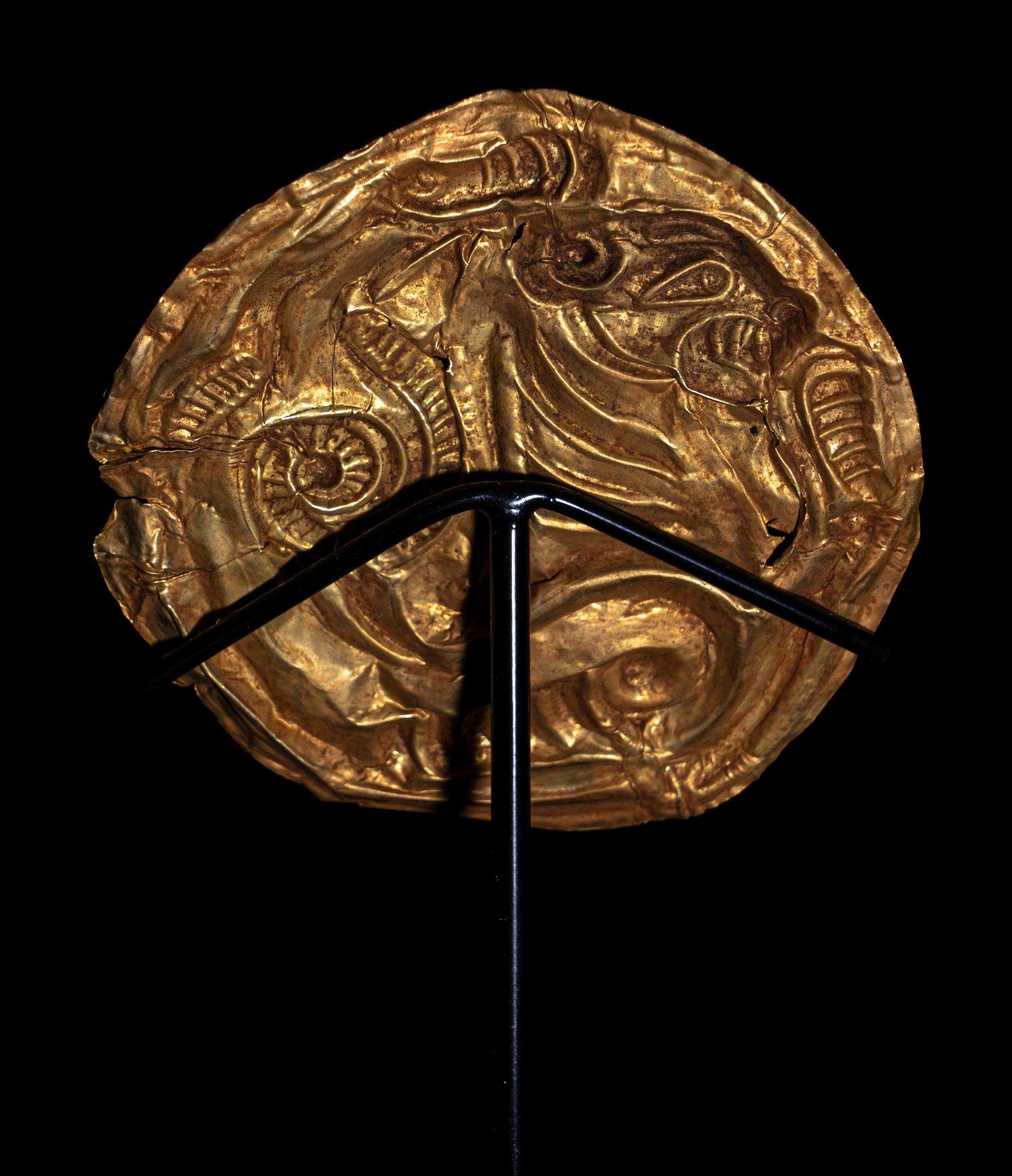 A Near Eastern Gold Applique