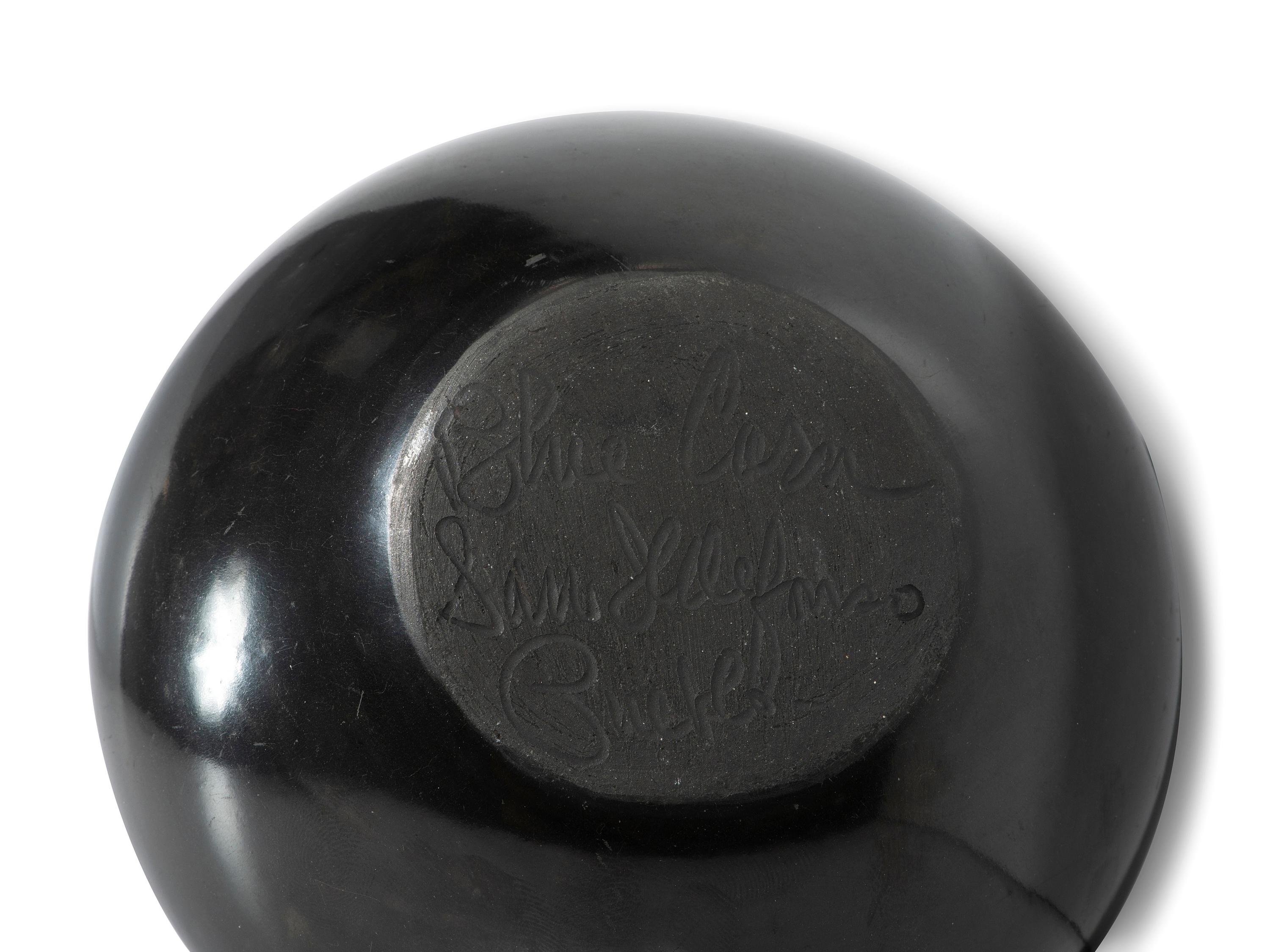 Blackware Pottery Jar