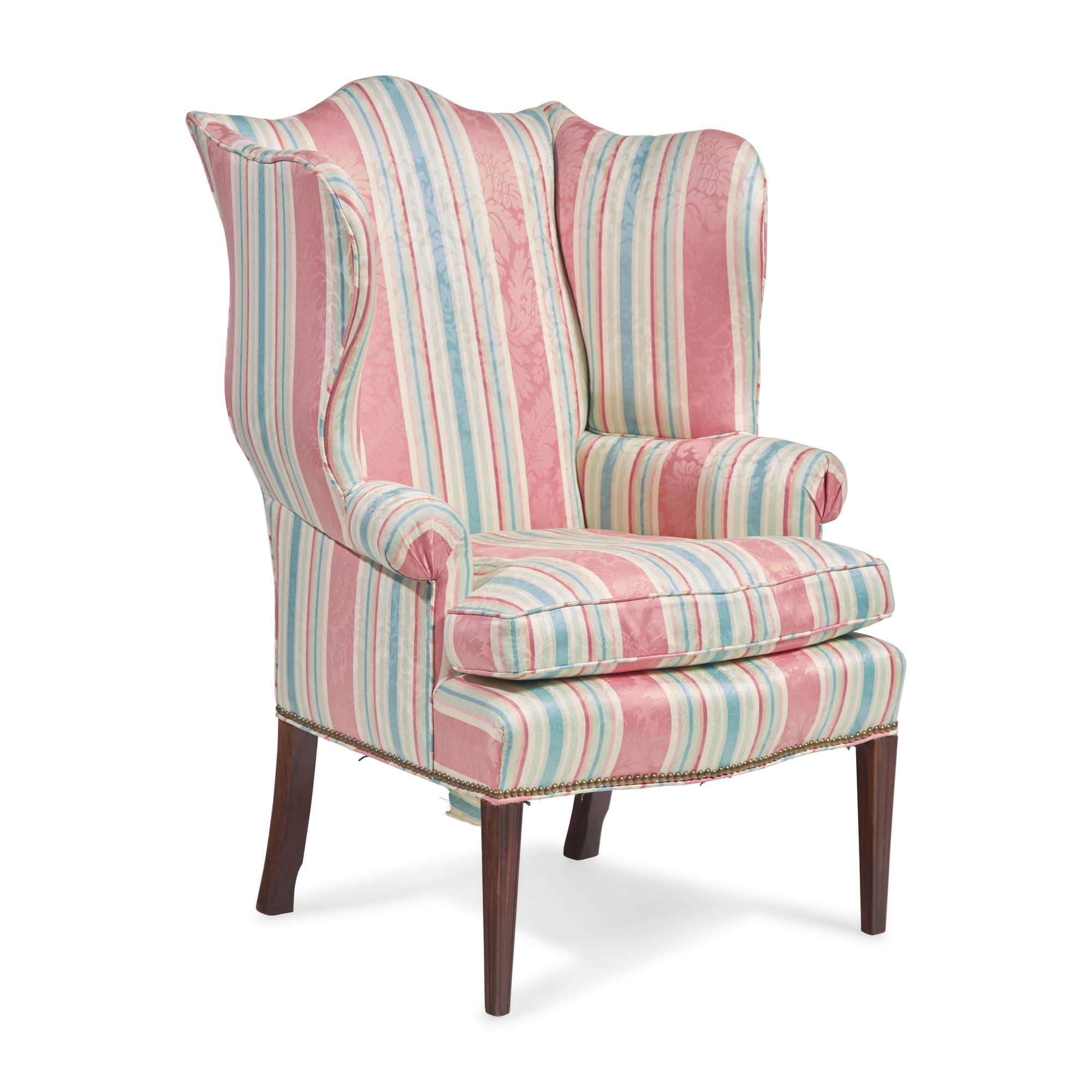 A Federal Mahogany Easy Chair