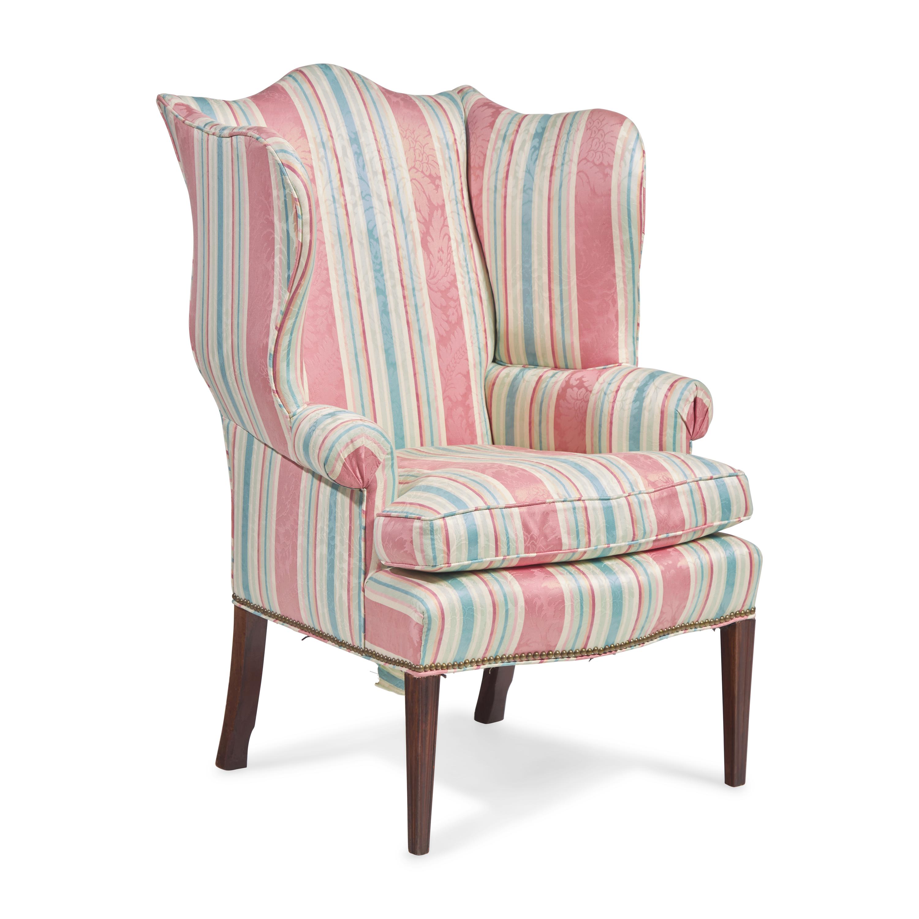 A Federal Mahogany Easy Chair