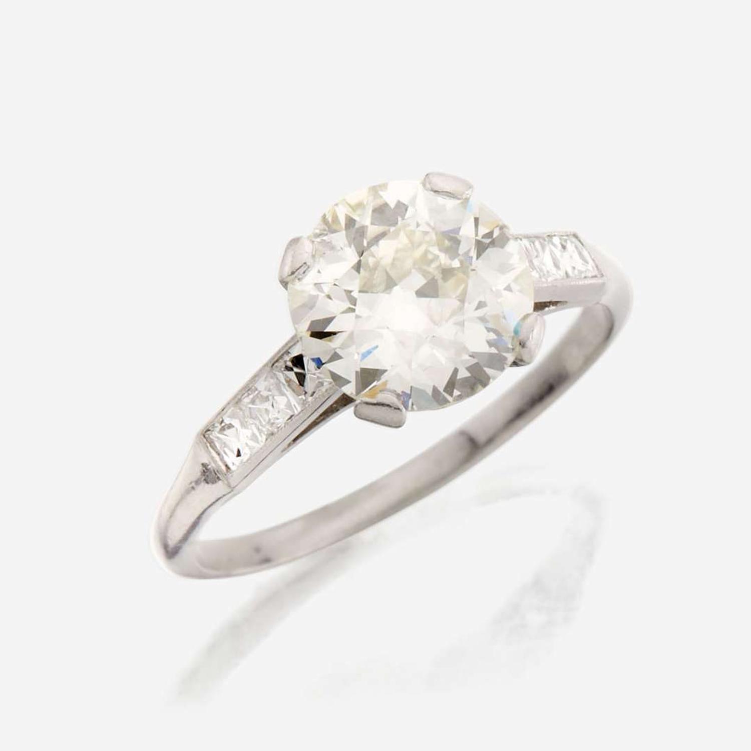 A diamond solitaire