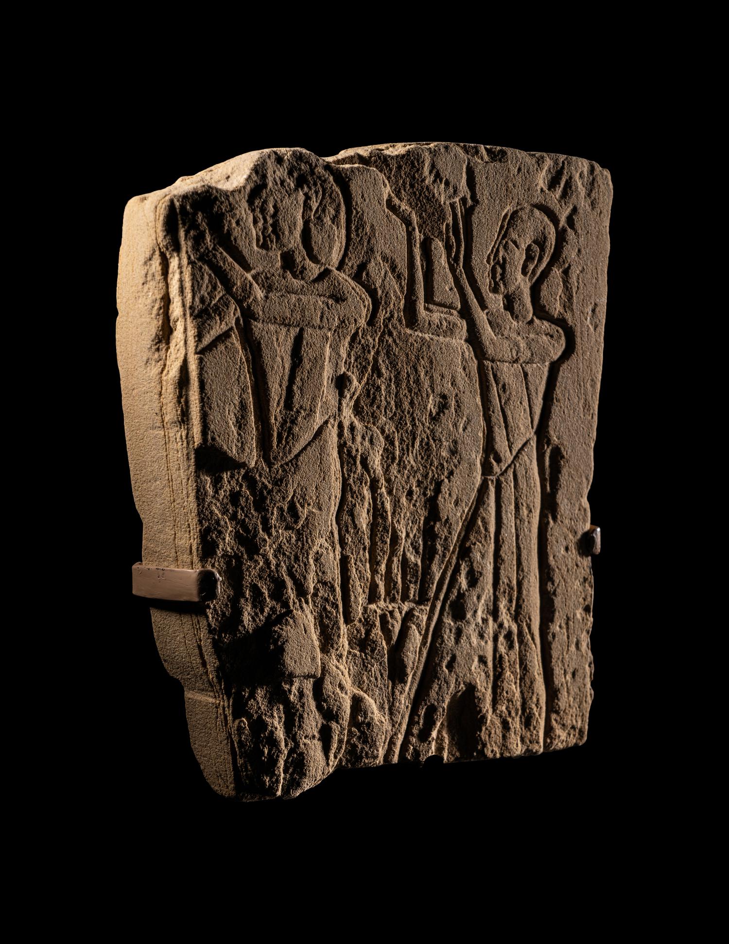 An Egyptian Sandstone Relief Fragment