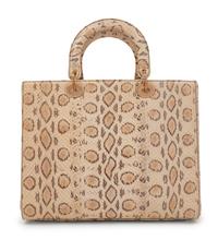 Christian Dior Tan Python Lady Dior Bag, 2019