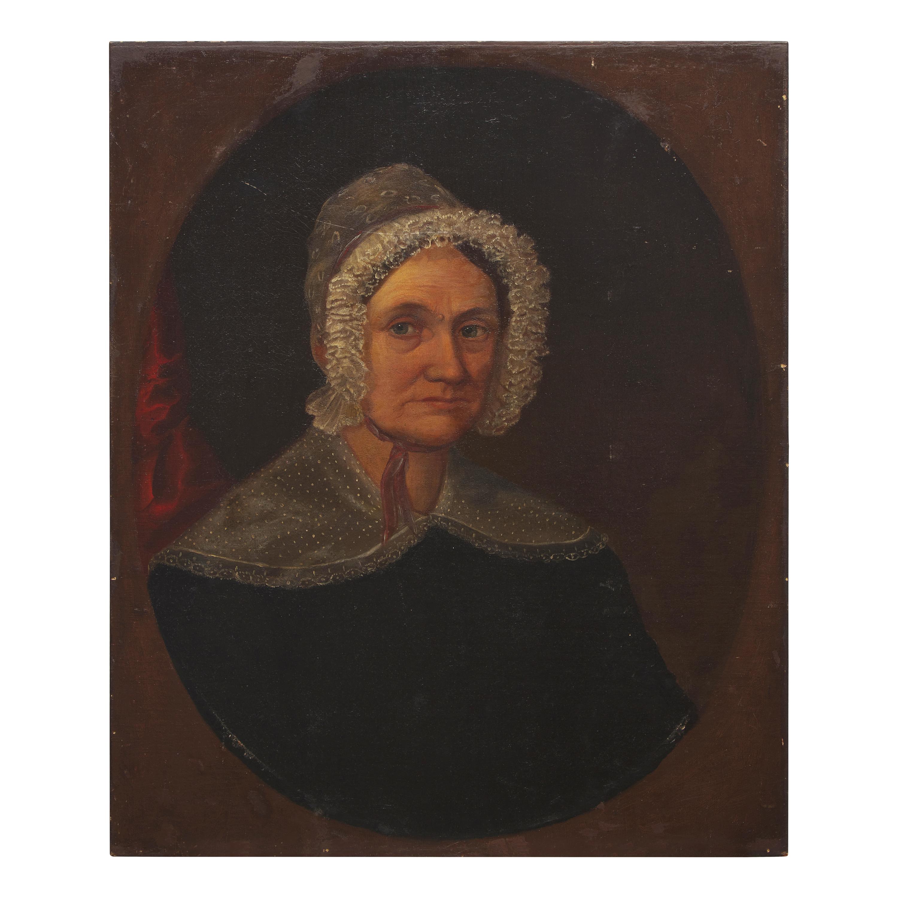 Edwin F. Goddard (c. 1815-1855), A Portrait of Susan Childs Barlow (1777-1863) of Scott County, Kentucky