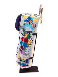 Pictorial Beaded Cradle, 2005-2006
