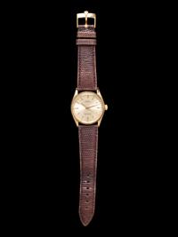 ROLEX, REF. 1005 18K YELLOW GOLD 'OYSTER PERPETUAL' WATCH