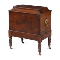 A Regency Mahogany Cellarette