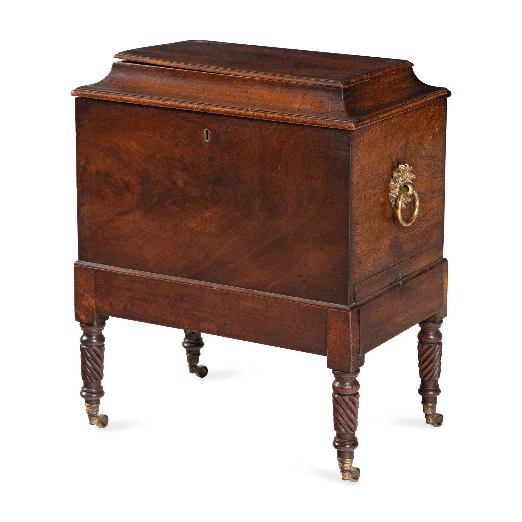 A Regency Mahogany Cellarette
