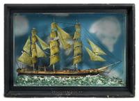 Shadow box of the ship Moshulu 20th century