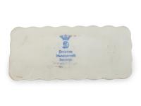 A Collection of Dresden Porcelain Place Cards, Holders and Napkin Rings