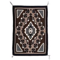 Navajo Two Grey Hills Weaving / Rug
