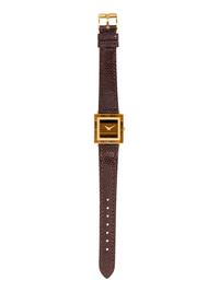 PIAGET, 18K YELLOW GOLD AND TIGER'S EYE WRISTWATCH